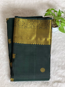 Traditional Hand Woven Kanchipuram Saree  | OM129