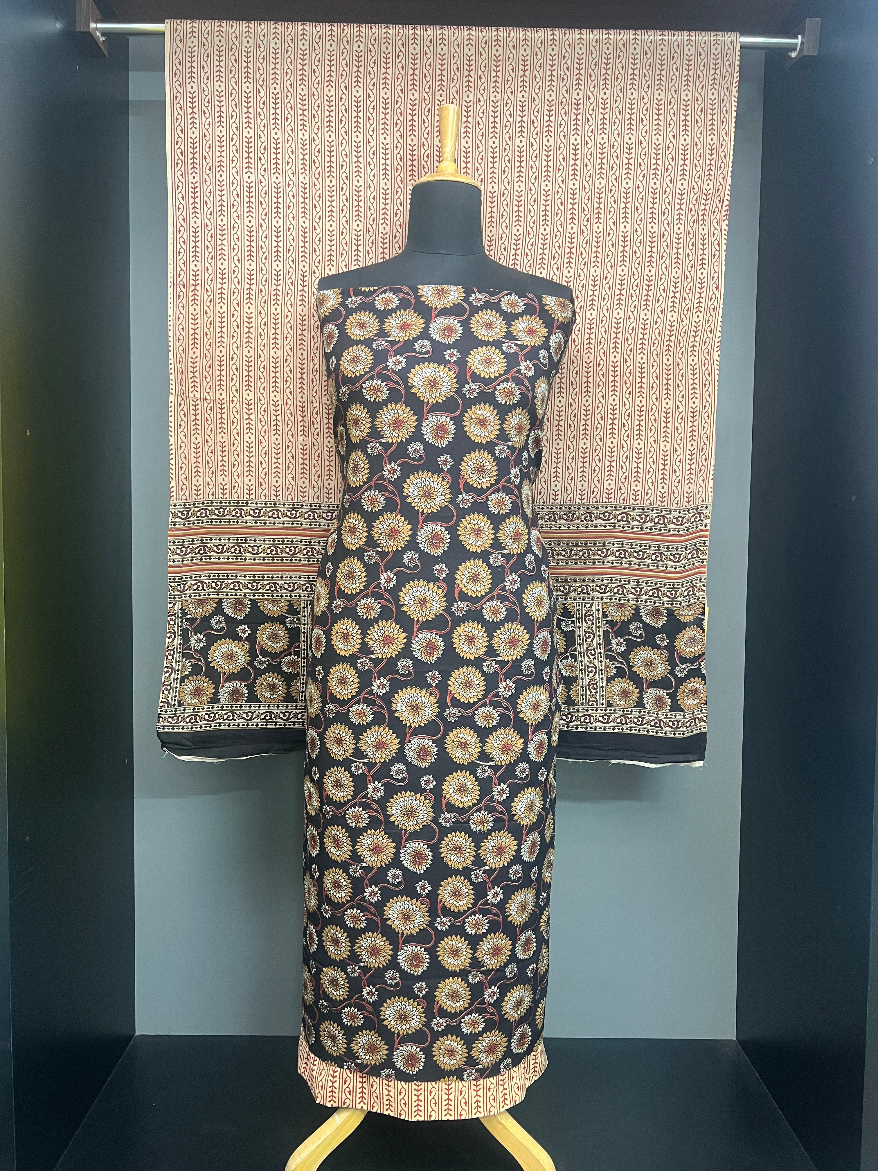 Printed Cotton Salwar Set | VFC543