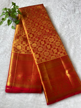 Floral Pattern Tisssue Kanchipuram Saree | OM134