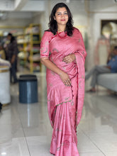 Badla Worked Patterned Desi Tussar Saree | RGD248