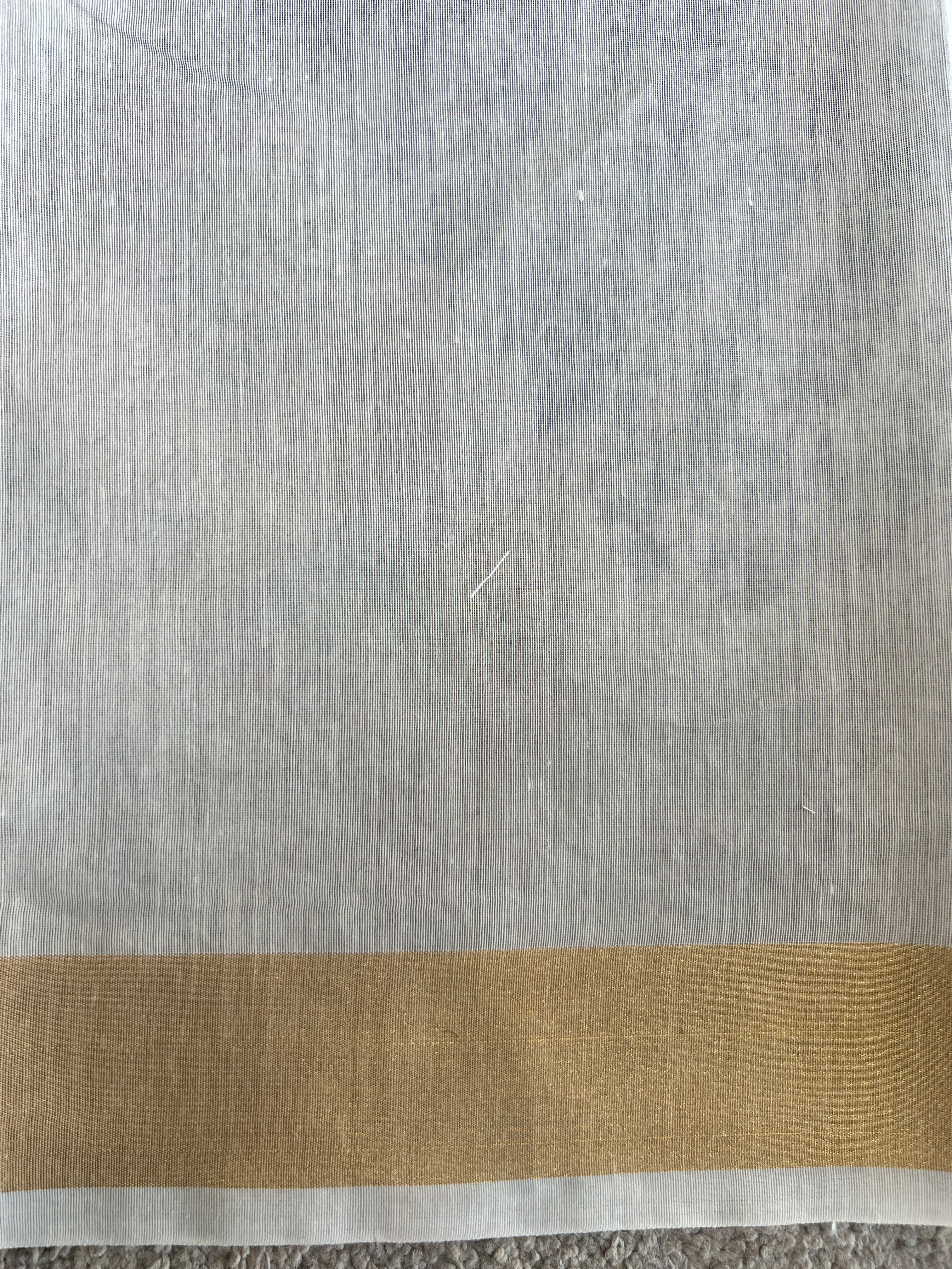 Machine Embroidery Chanderi Finish Saree | MR490