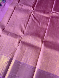 Traditional Buta Pattern Kanchipuram Saree | OM132