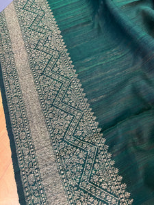 Kadwa Weaving Geecha Tussar Saree | YNG308
