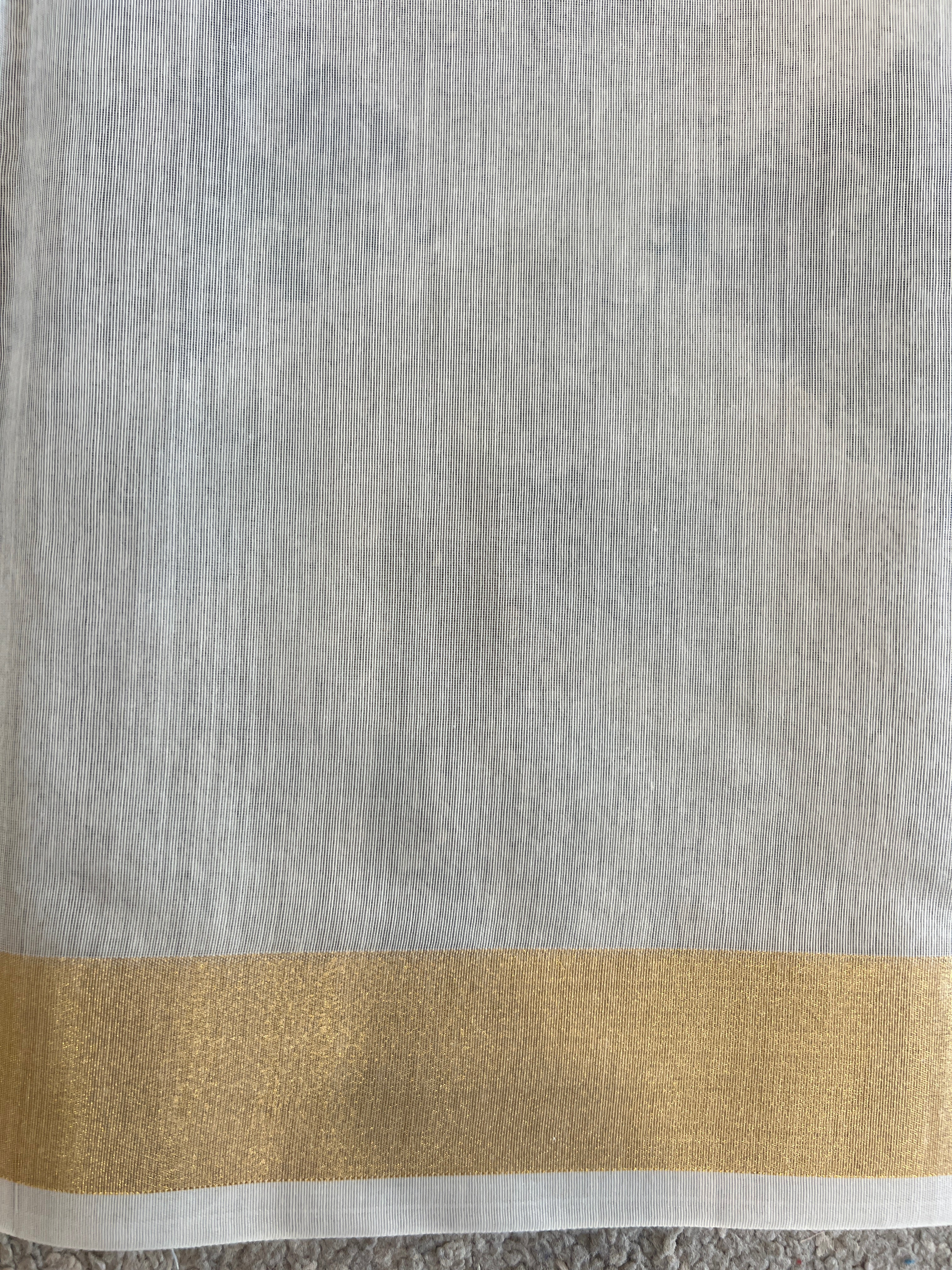 Machine Embroidery Chanderi Finish Saree | MR488