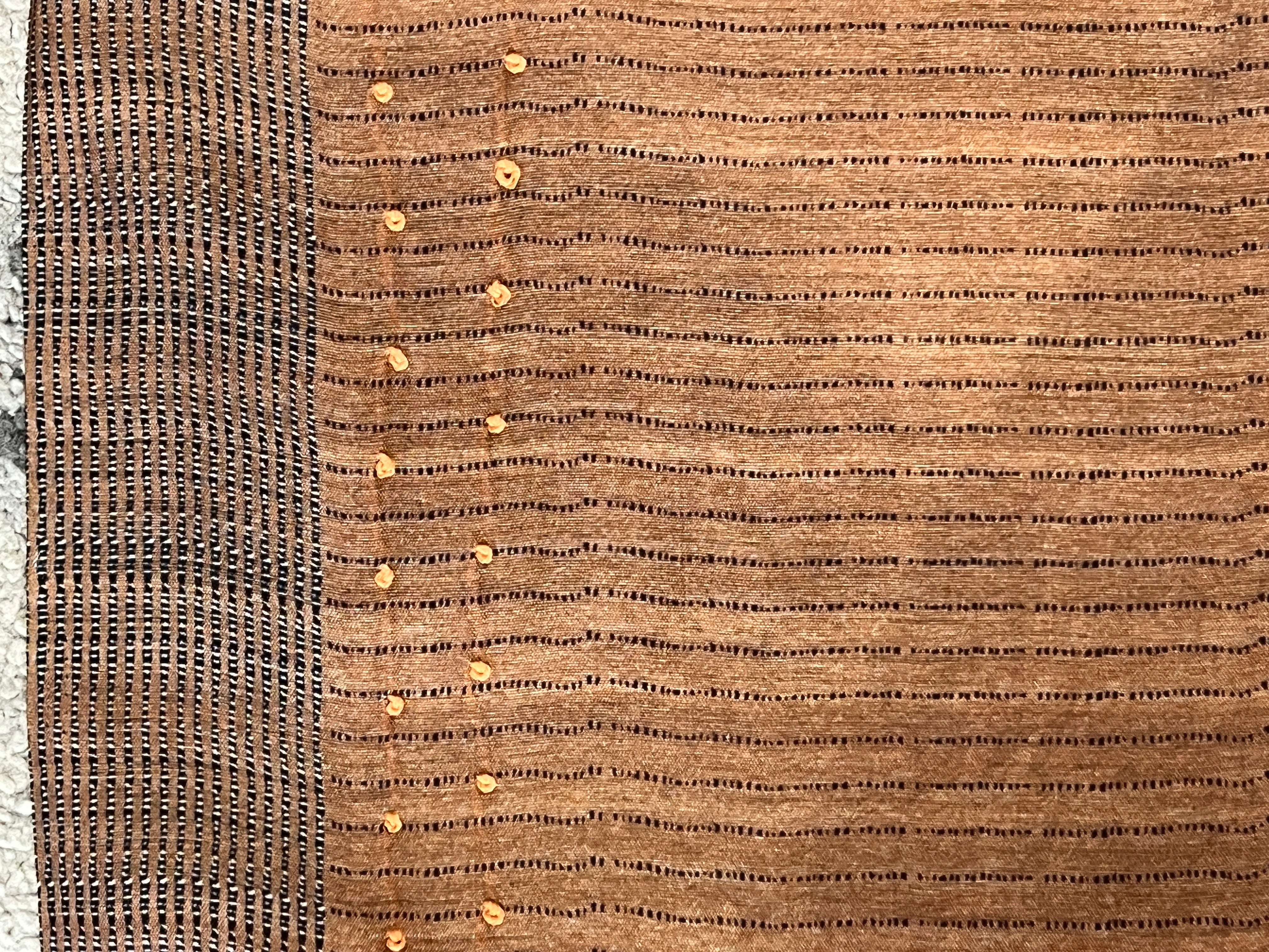 Floral Printed Semi Tussar Saree | GMS216