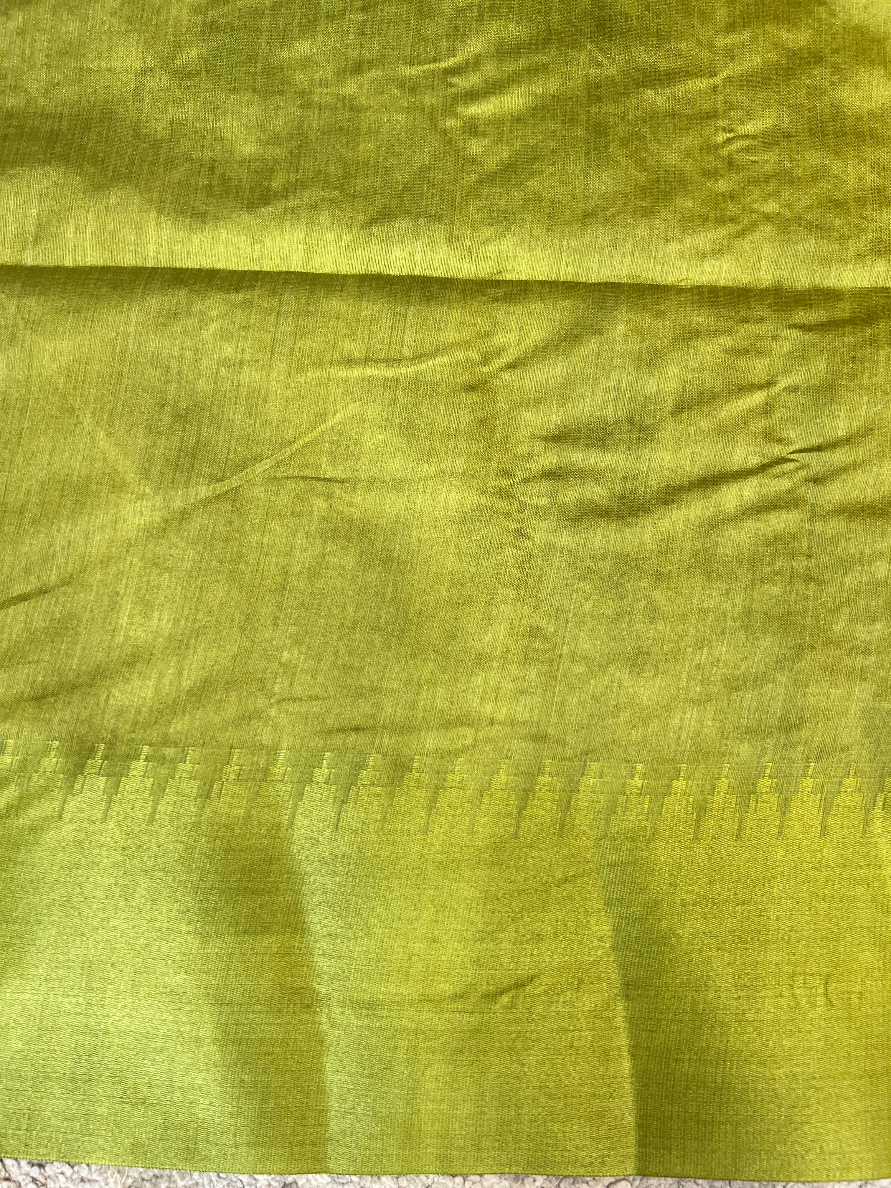 Machine Embroidery Semi Silk Saree | SVF214