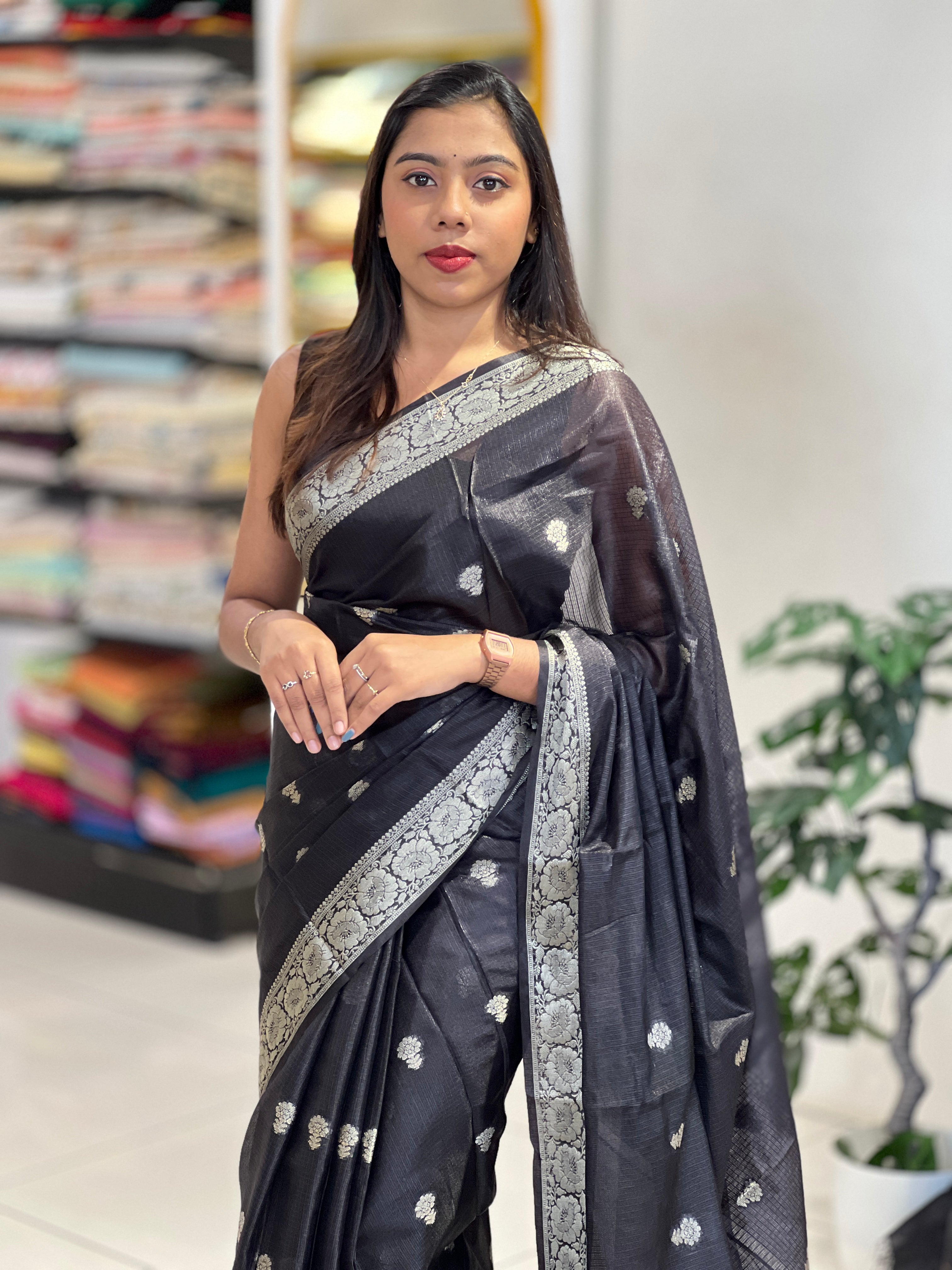 Zari Woven Kota Saree | RK325