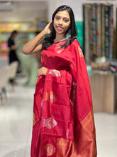 Zari Woven Motif Semi Silk Saree | HT189