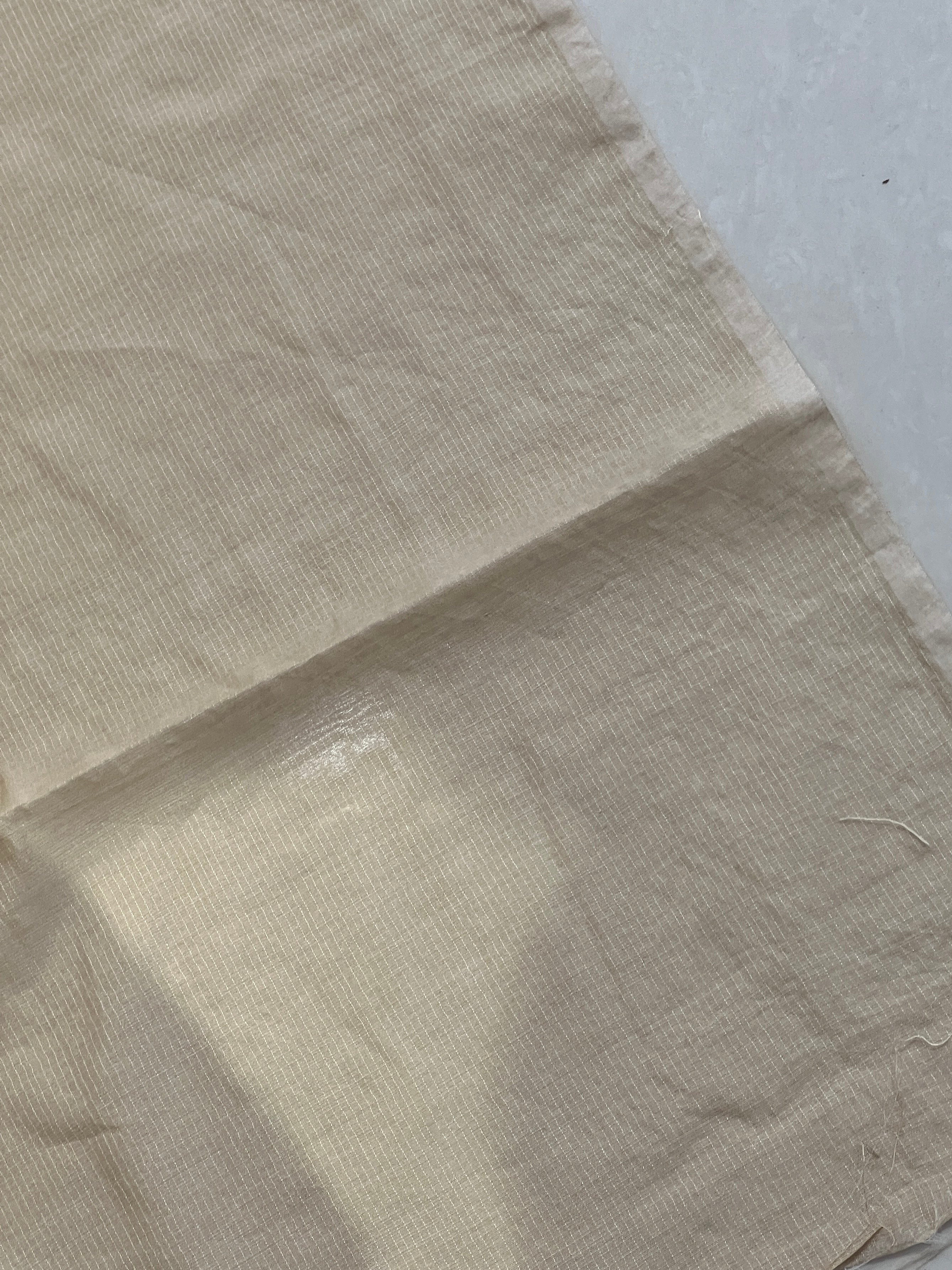 Embroidery Check Organza Finish Saree |BLD1343