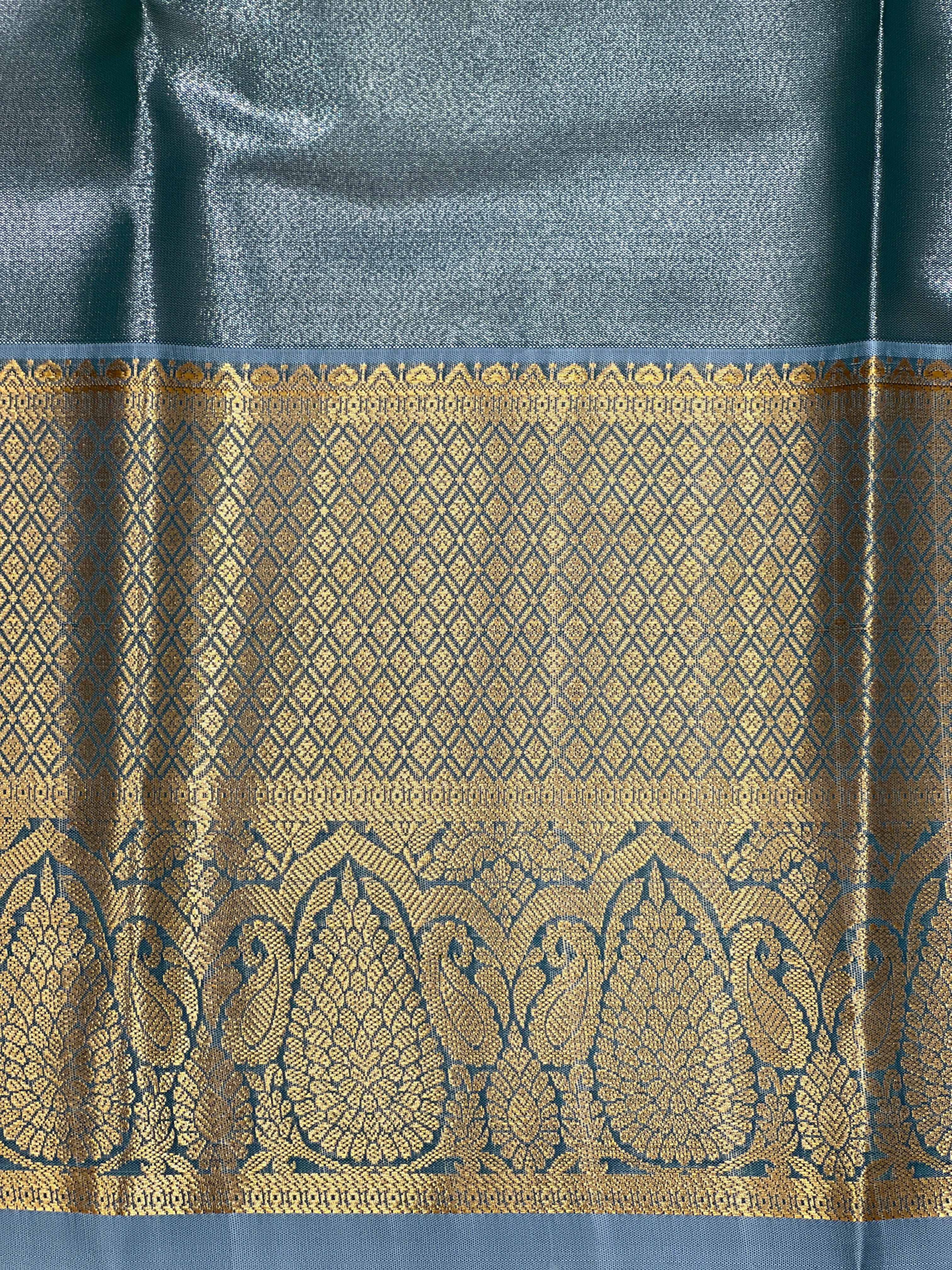 Meenakari Pattern Semi Silk Saree | GAS142