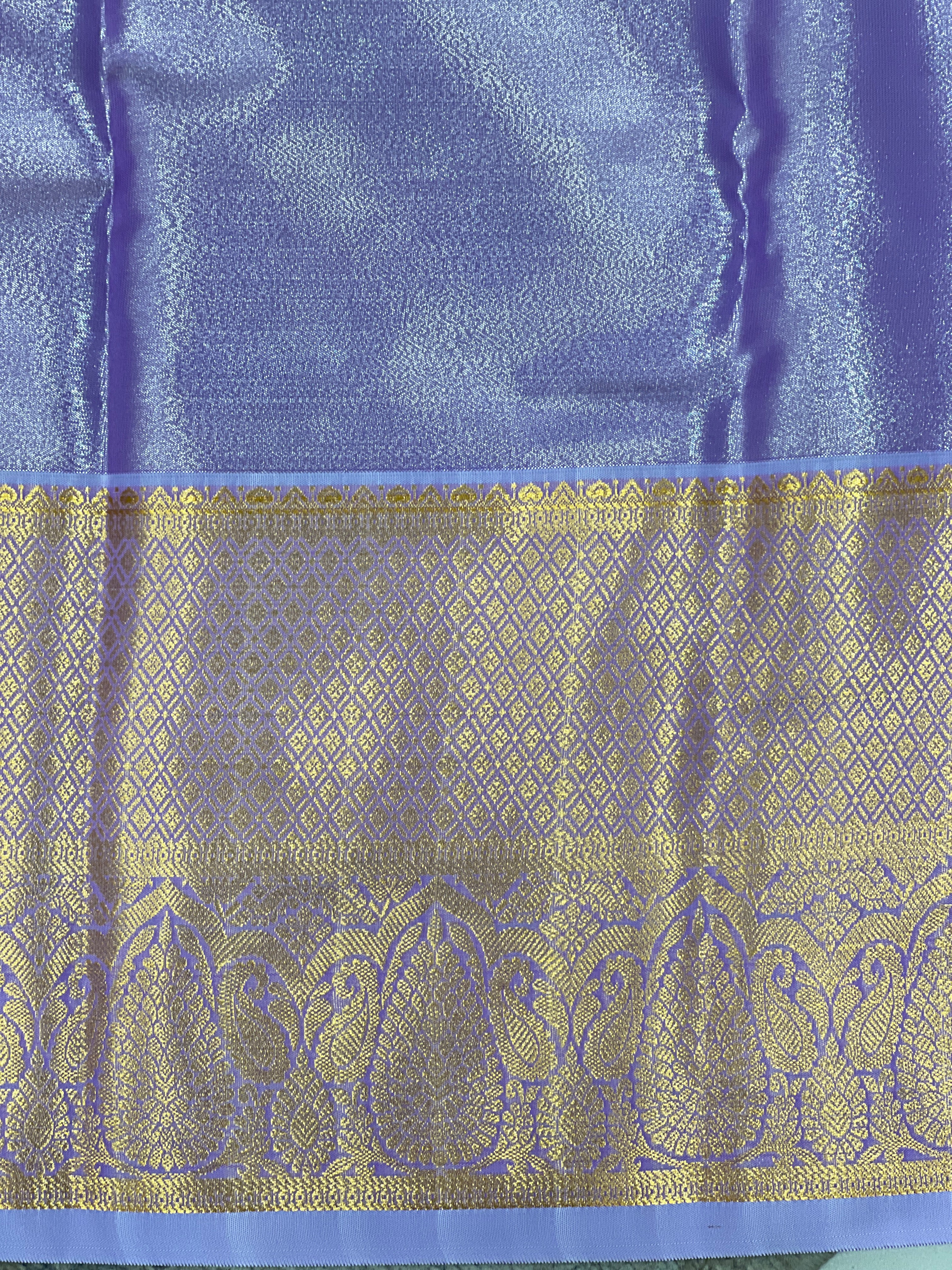 Meenakari Pattern Semi Silk Saree | GAS144