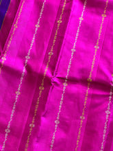 Line Weaving Pattern Traditional Kanchipuram Saree | AK118