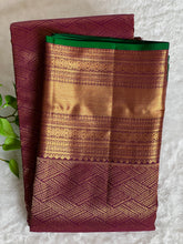 Geometric Patterned Kanchipuram Saree | OM139