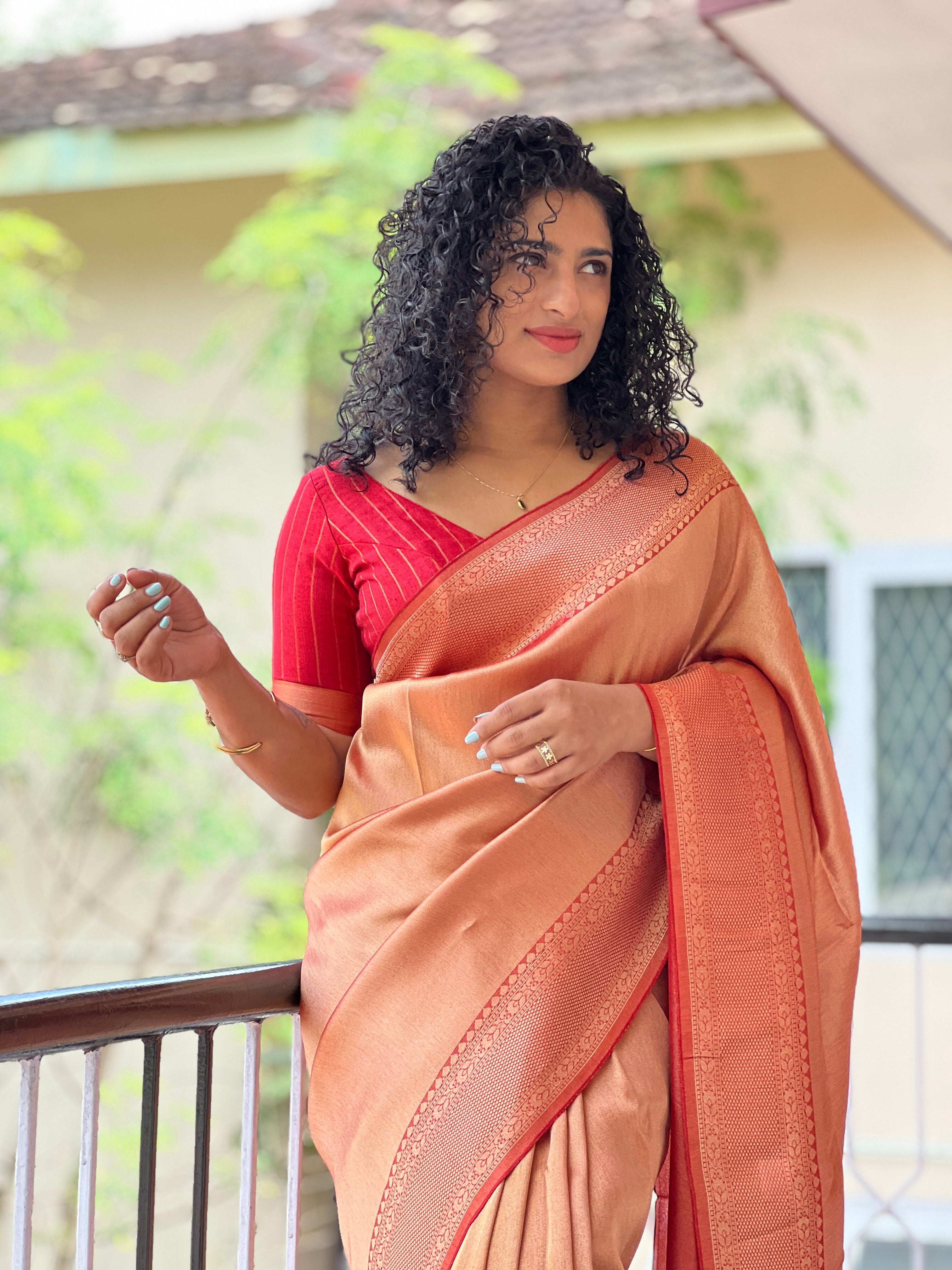 Banarasi Weaved Georgette Saree | AGS104