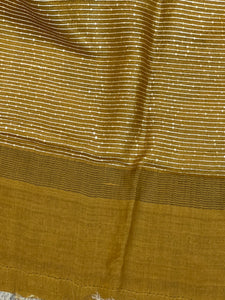 Digital Print With Sequence Weaved Tussar Saree | ACT1360