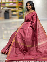 Kesiya Weaved With Sequence Detailed Tussar Saree | ACT1365