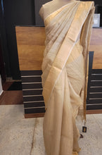 Tussar sarees with weave patterns | ACT590