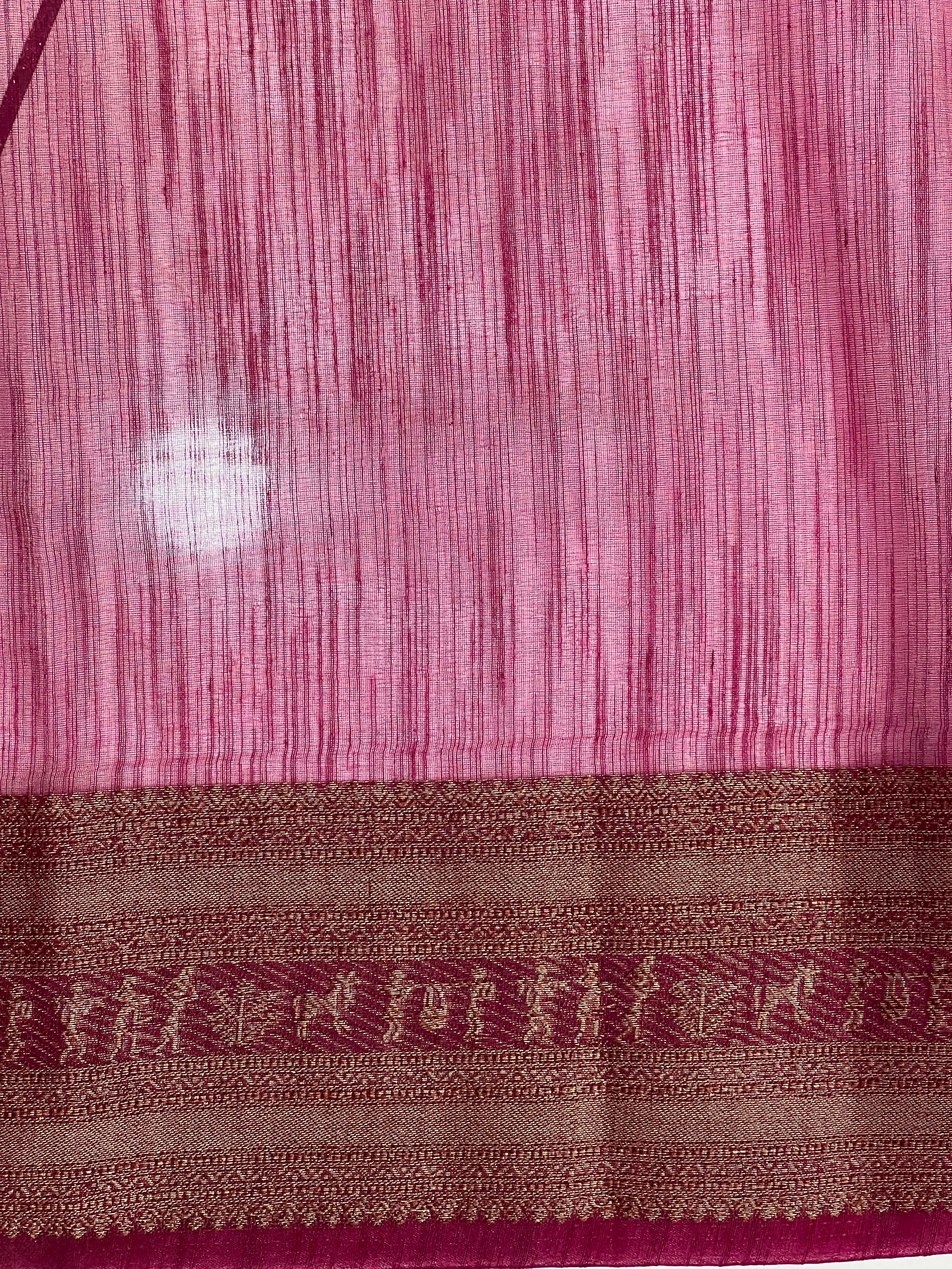 Warli Border Detailed Cotton Silk Saree | YNG988