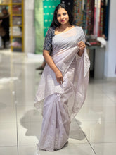 Machine Embroidery Supernet Kota Saree | BLD1403