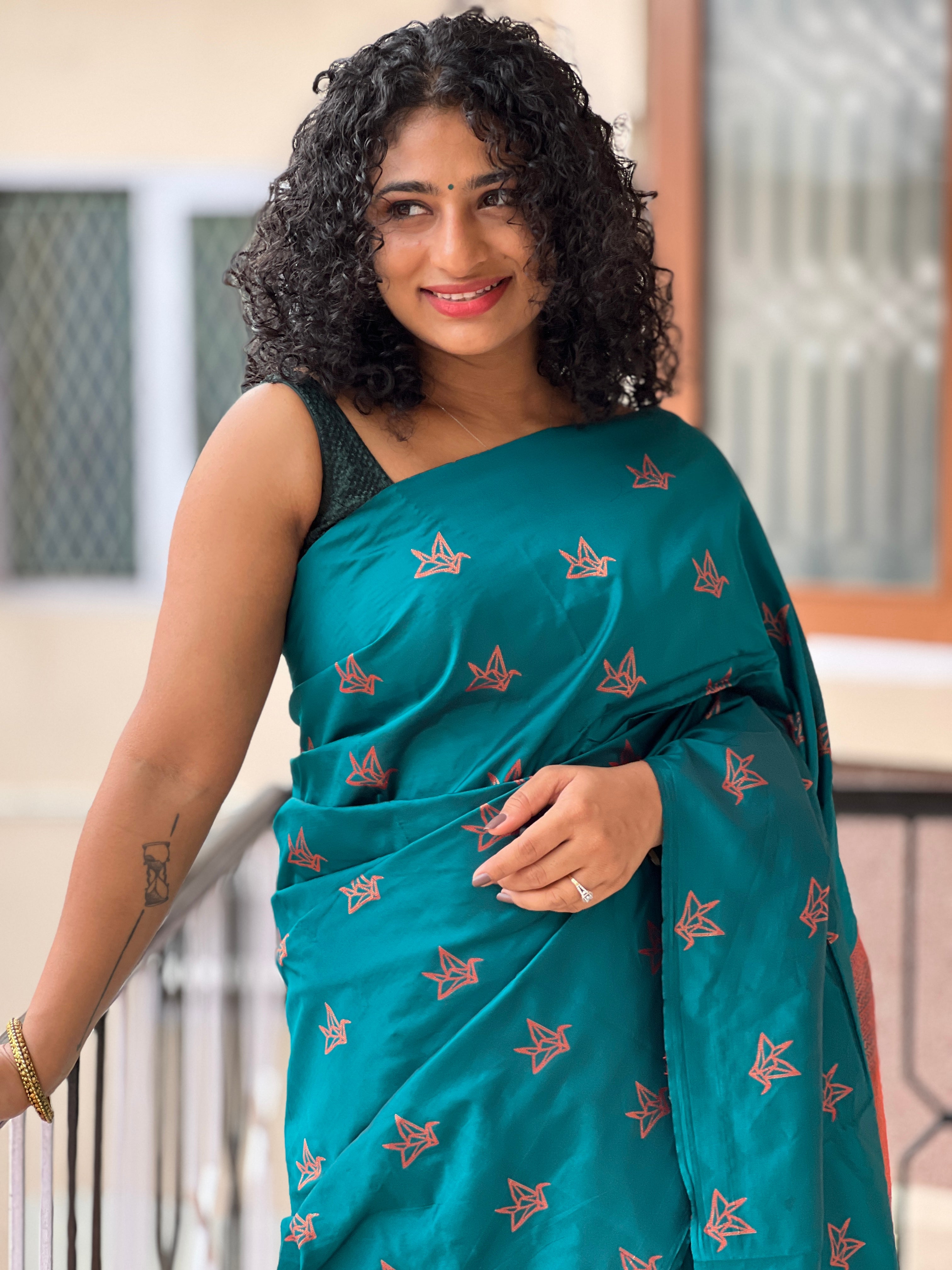 Zari Weaving Semi Silk Saree | KTR192