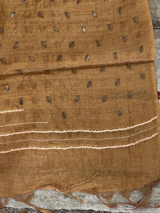 Sequence Weaved Soft Tussar Saree | ACT1421