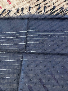 Stripe Patterned Soft Tussar Saree | ACT1426