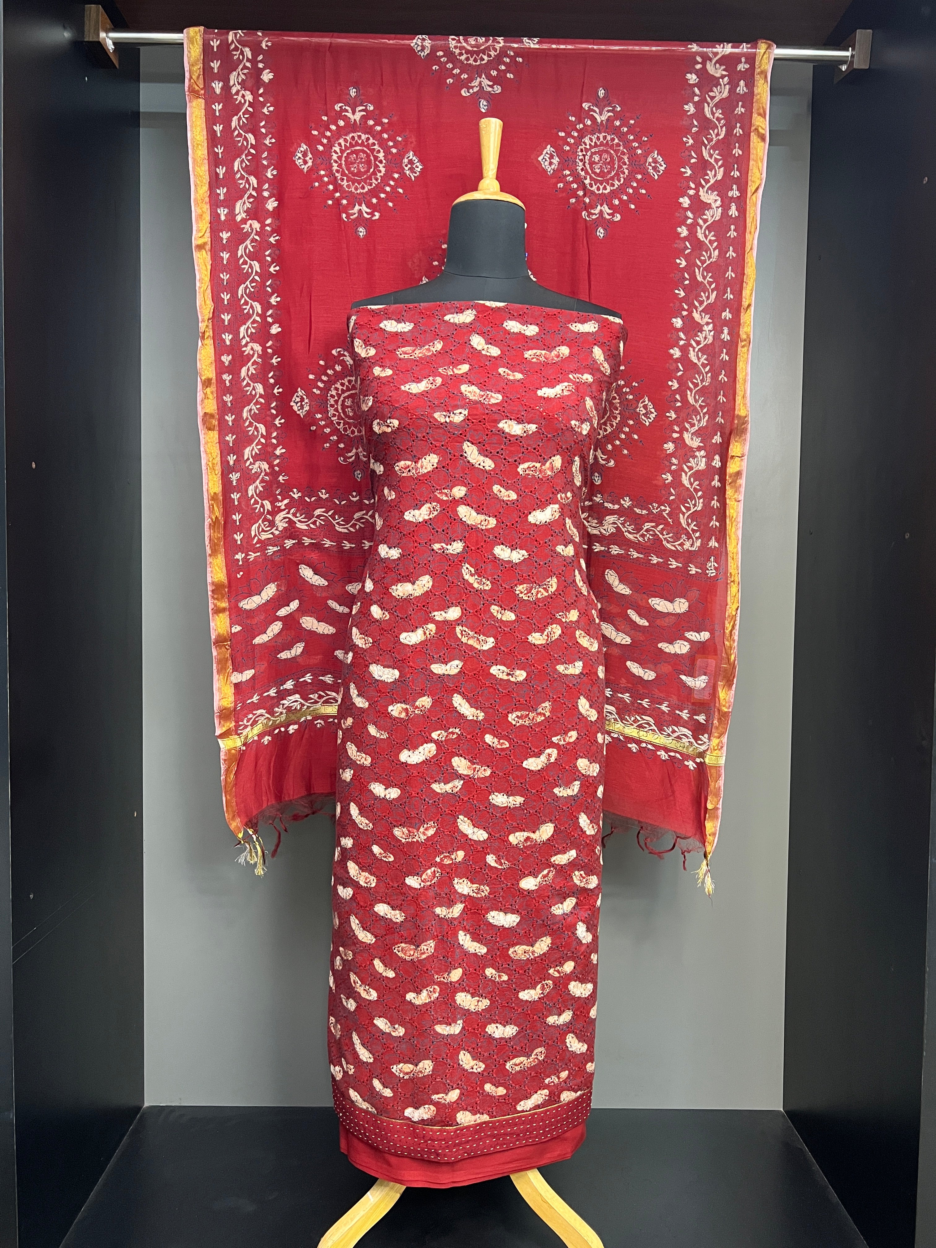 Printed Cotton Salwar Set | JVR122