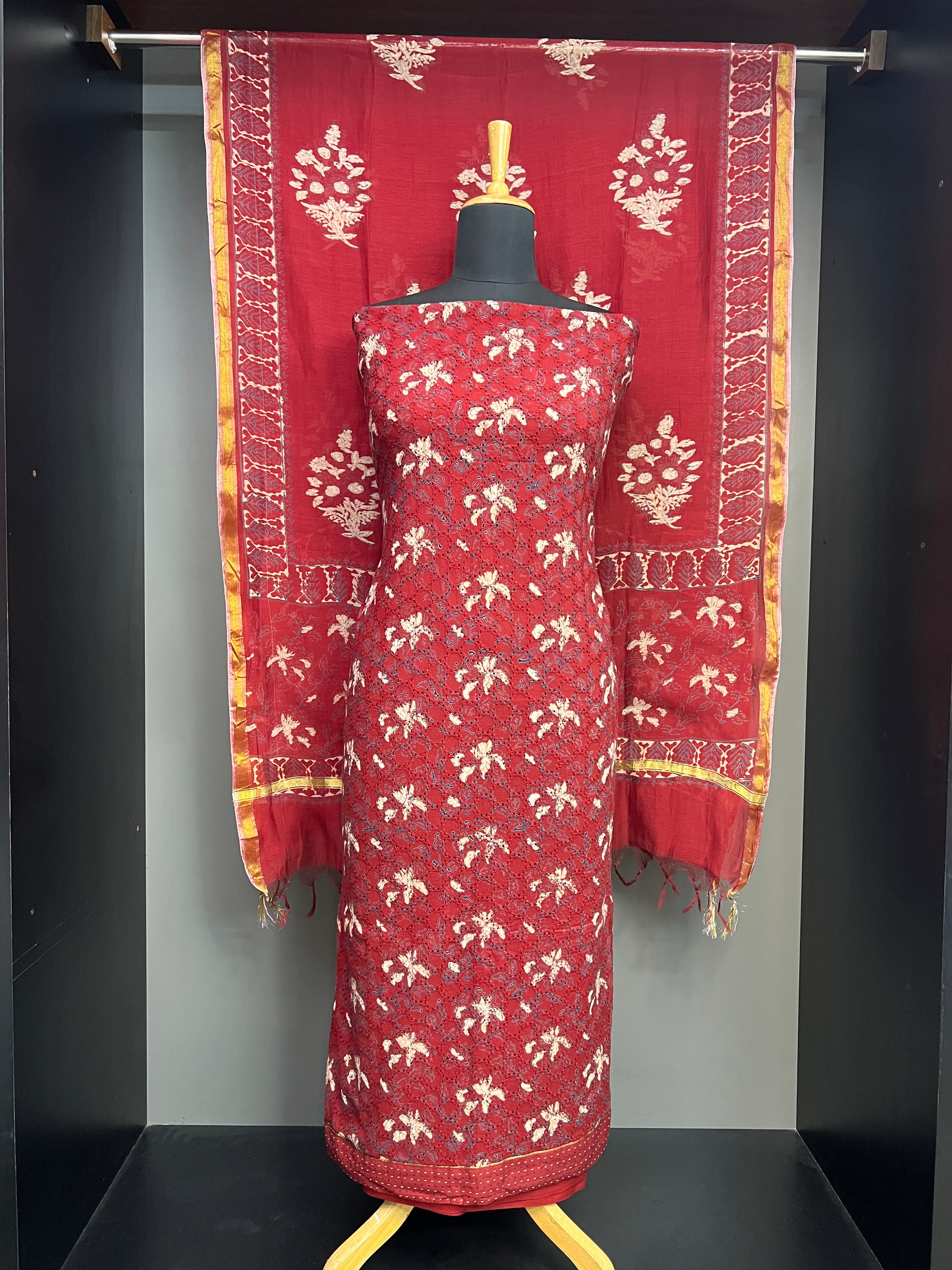 Printed Cotton Salwar Set | JVR121