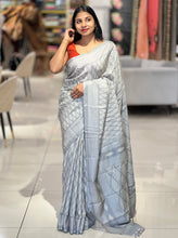 Digital Printed Semi Tussar Saree | RMP108