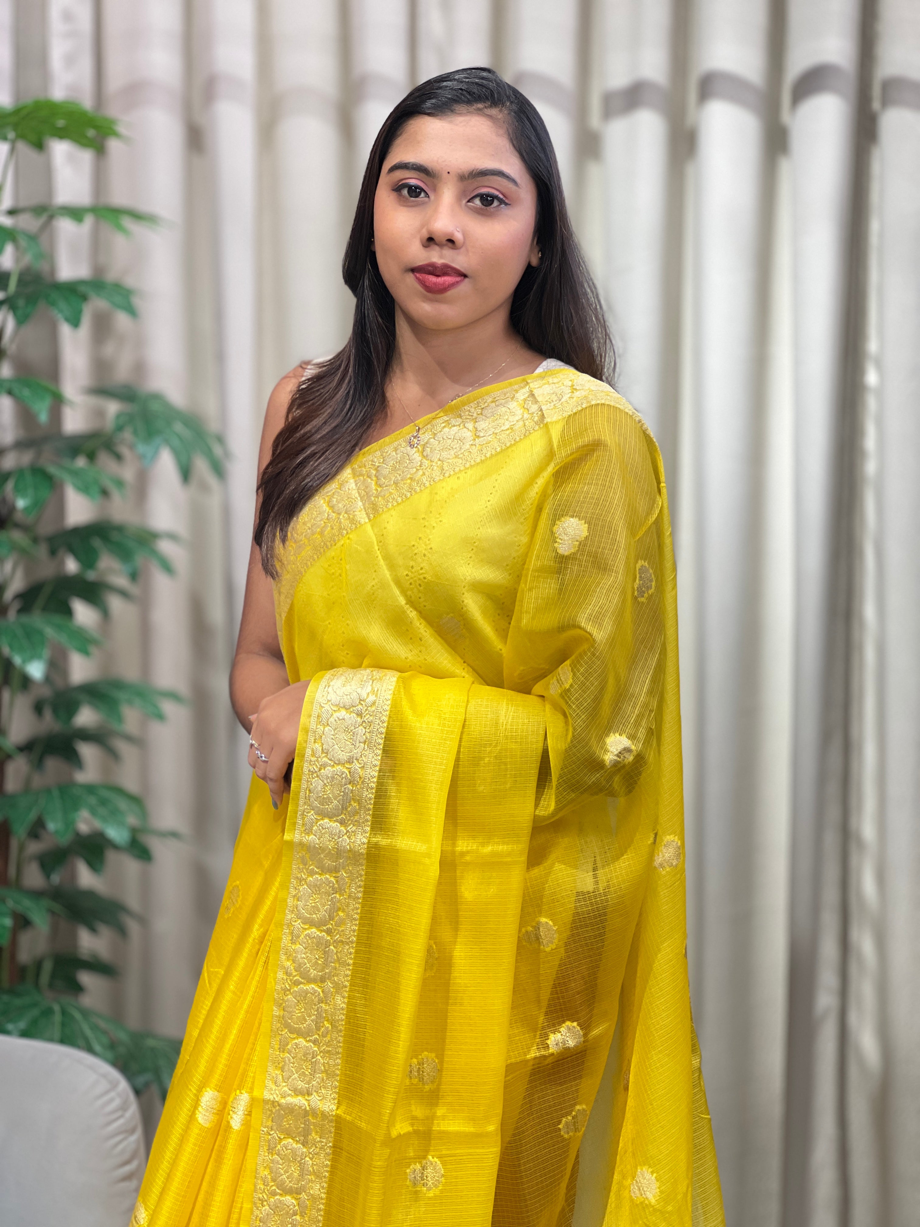 Zari Woven Kota Saree | RK326