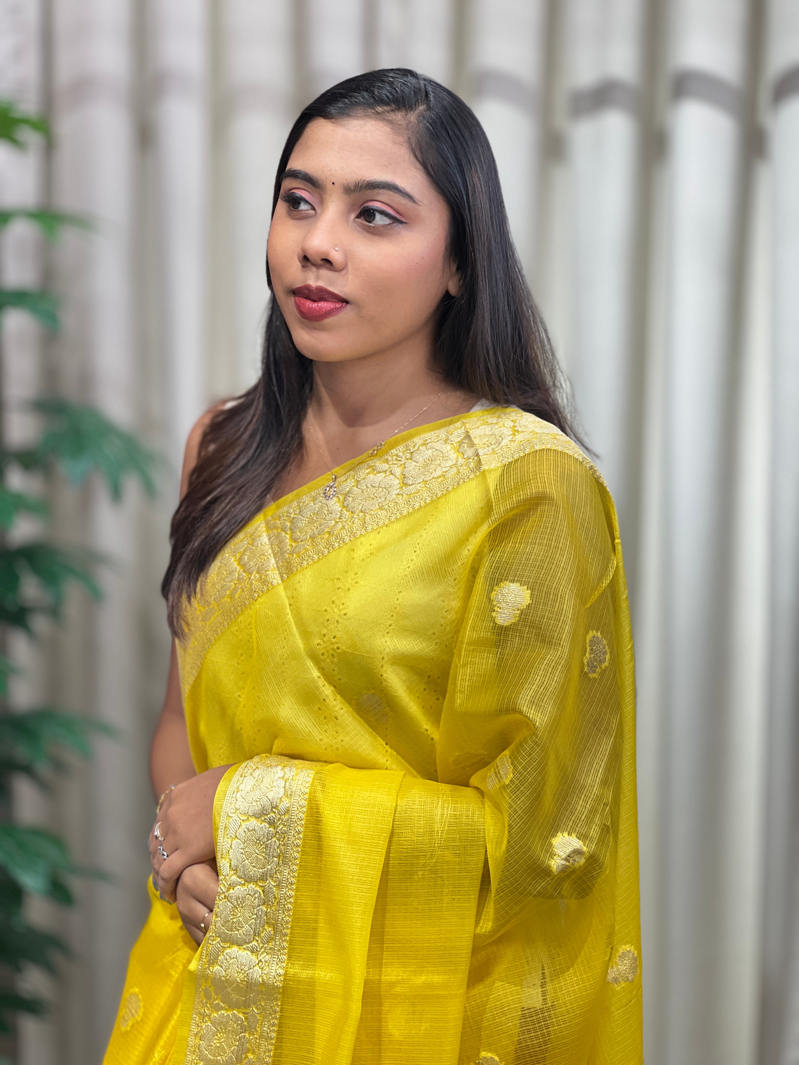 Zari Woven Kota Saree | RK326