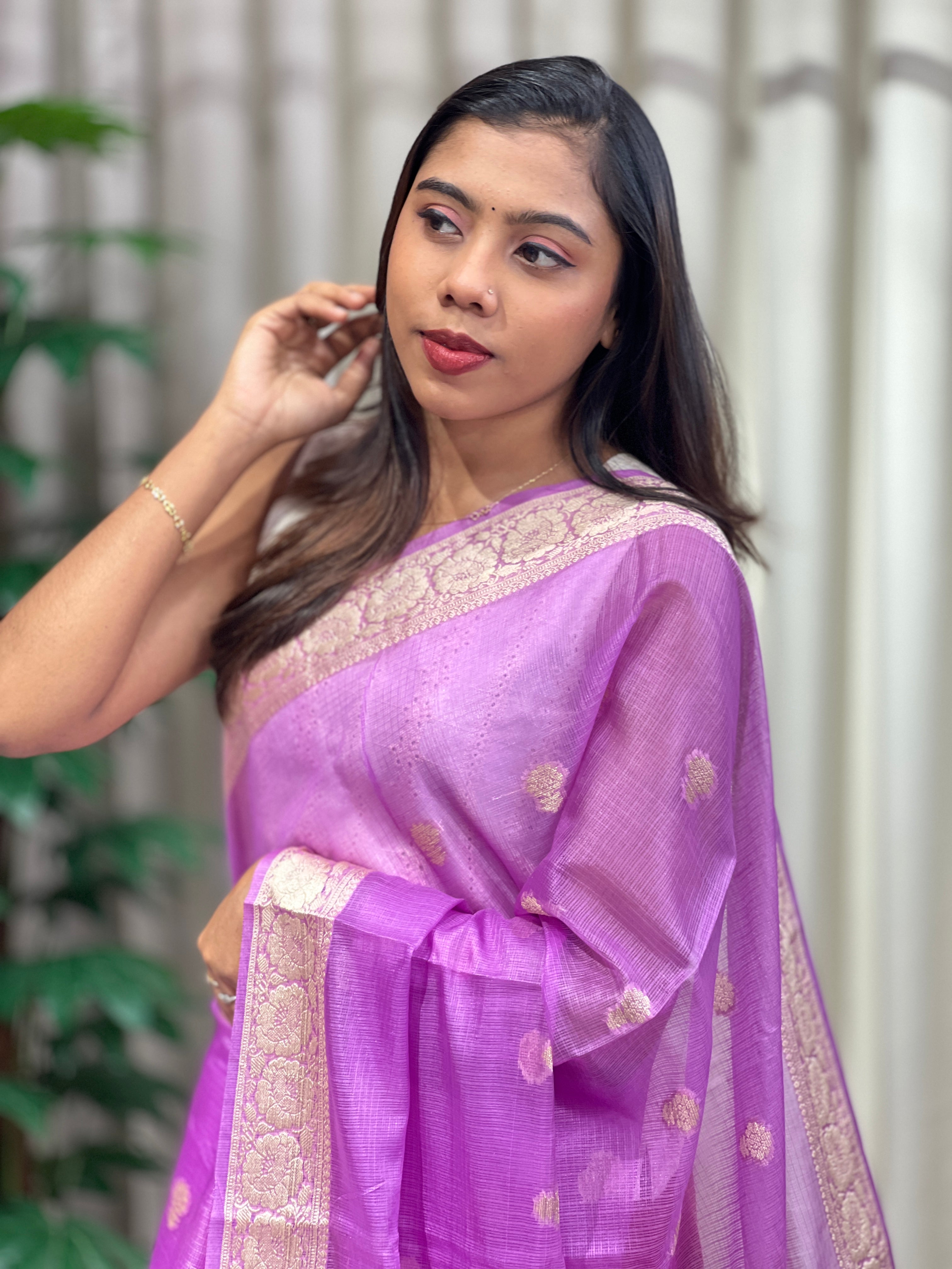 Zari Woven Kota Saree | RK328