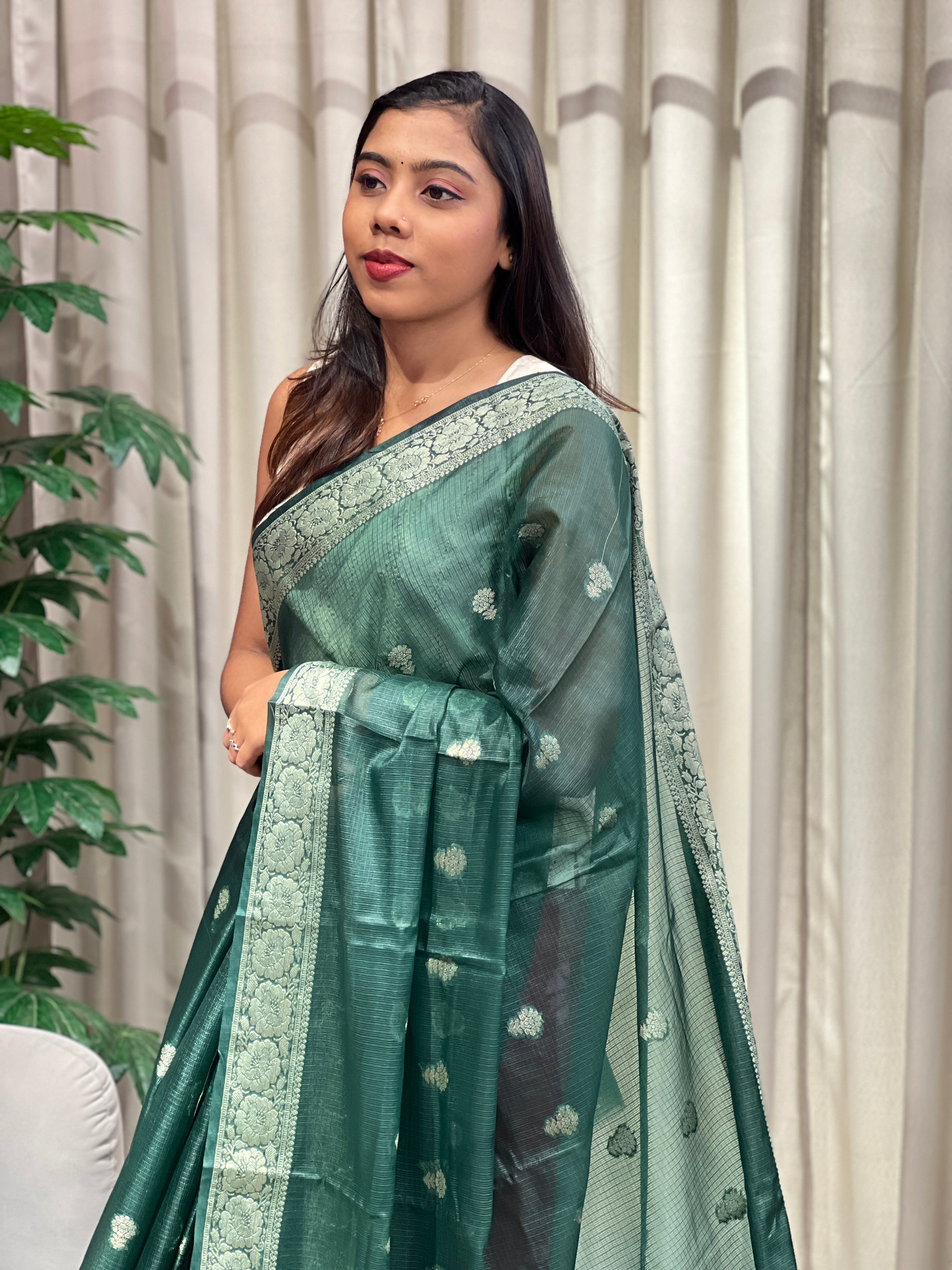 Zari Woven Kota Saree | RK327