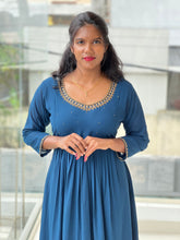 Embroidery Detailed Georgette Kurta | AMB197