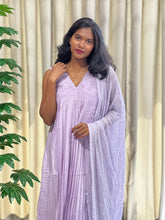Embroidery Detailed Pure Chinon Kurta Set | BR101