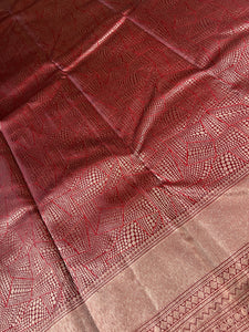 Meenakari Pattern Kanchipuram Saree | OM159