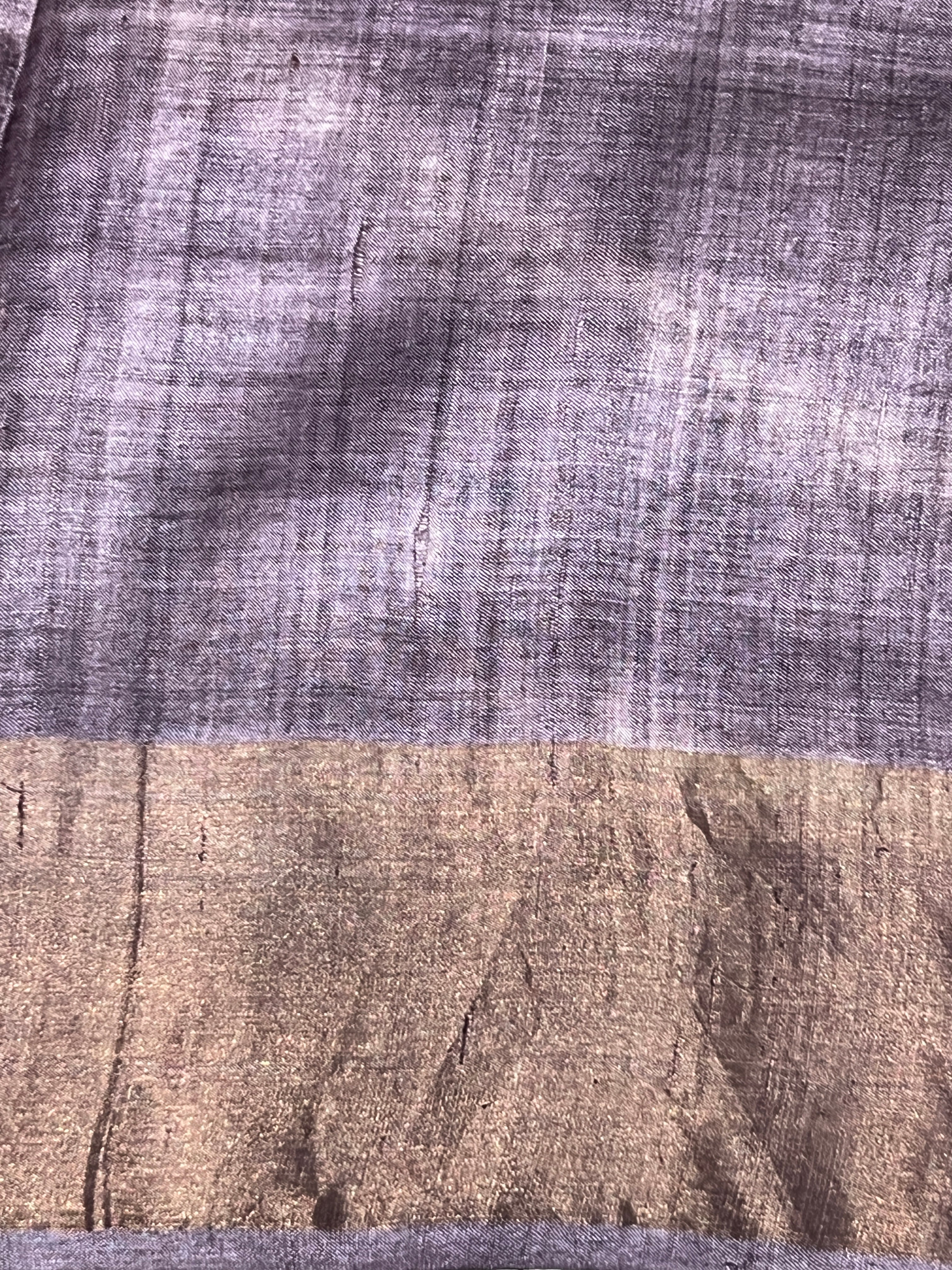 Floral Printed Pure Desi Tussar Saree | AYD278