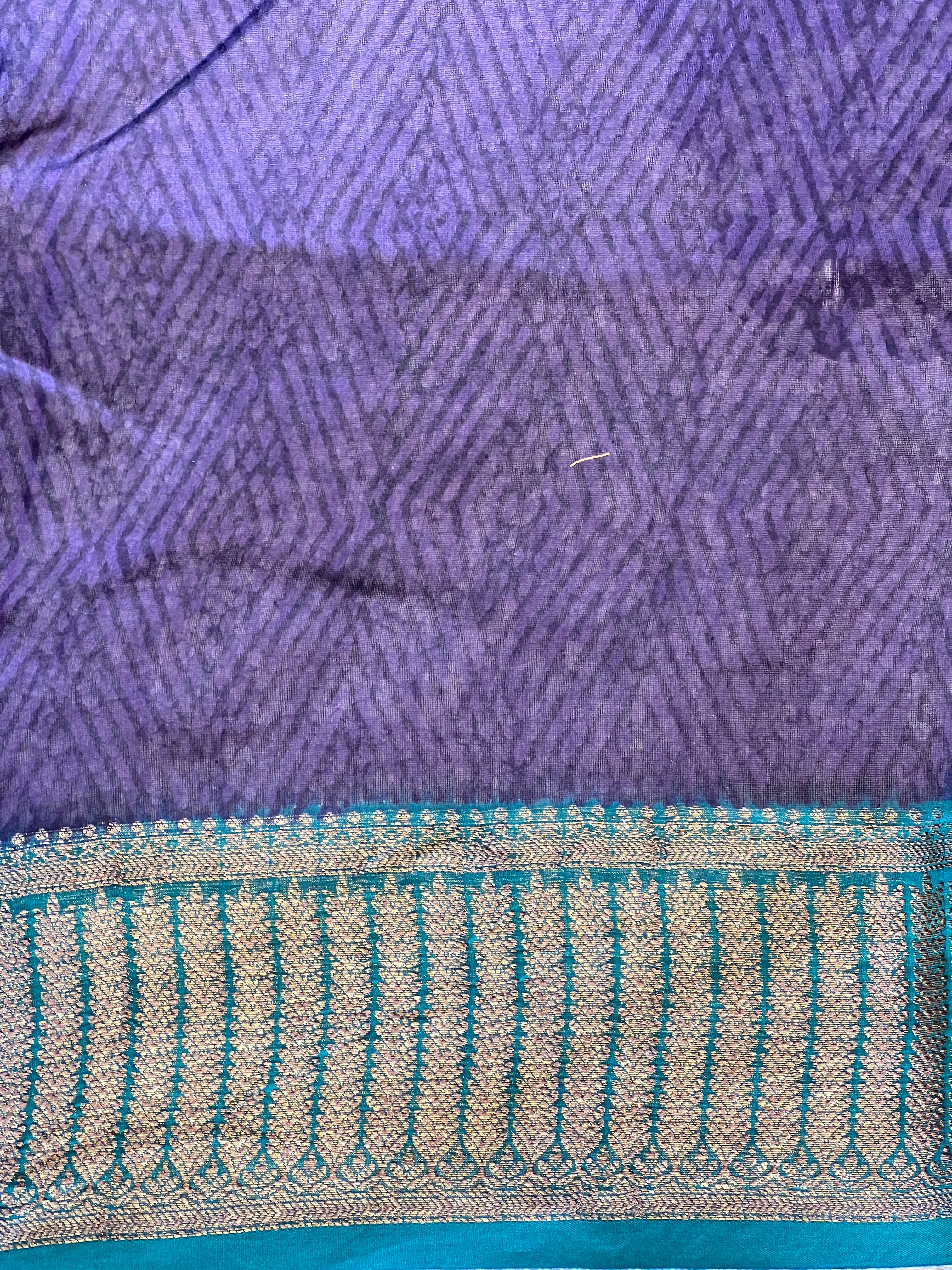 Screen Printed Chanderi Saree | RGD786