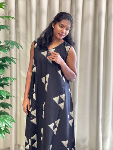 Printed Cotton Kurta Top & Bottom | IB108