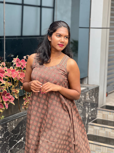 Printed Cotton Kurta Top & Bottom | IB109