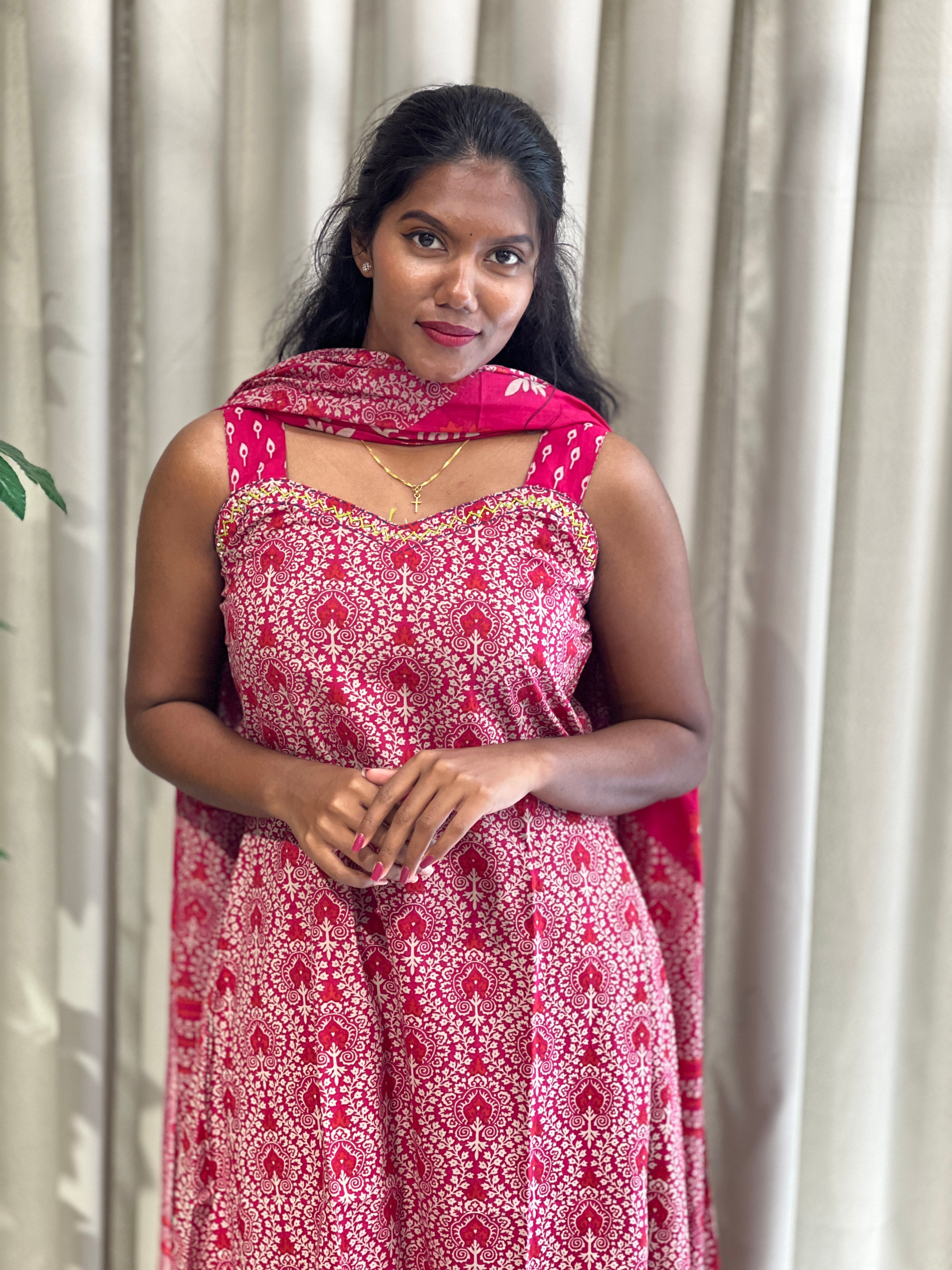 Printed Cotton Kurta Set | IB102