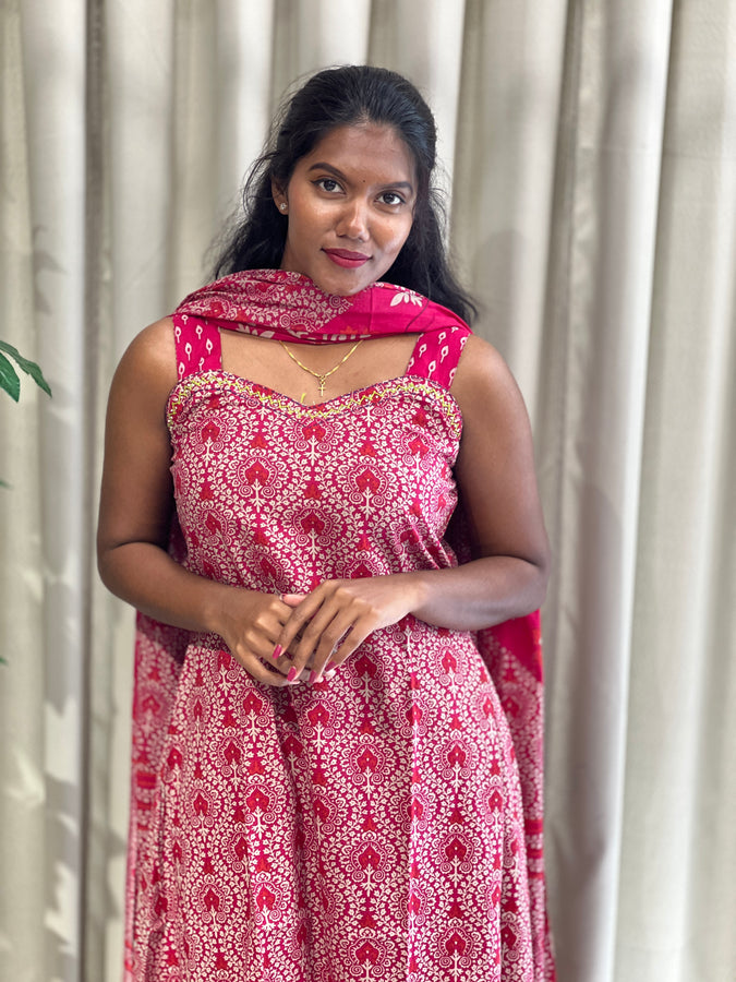 Printed Cotton Kurta Set | IB102
