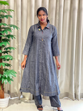 Panel Cut Detailed Kurta Top and Bottom | IB118