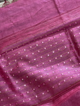 Basket Weaved With Sequence Detailed Soft Tussar Saree | ACT1390