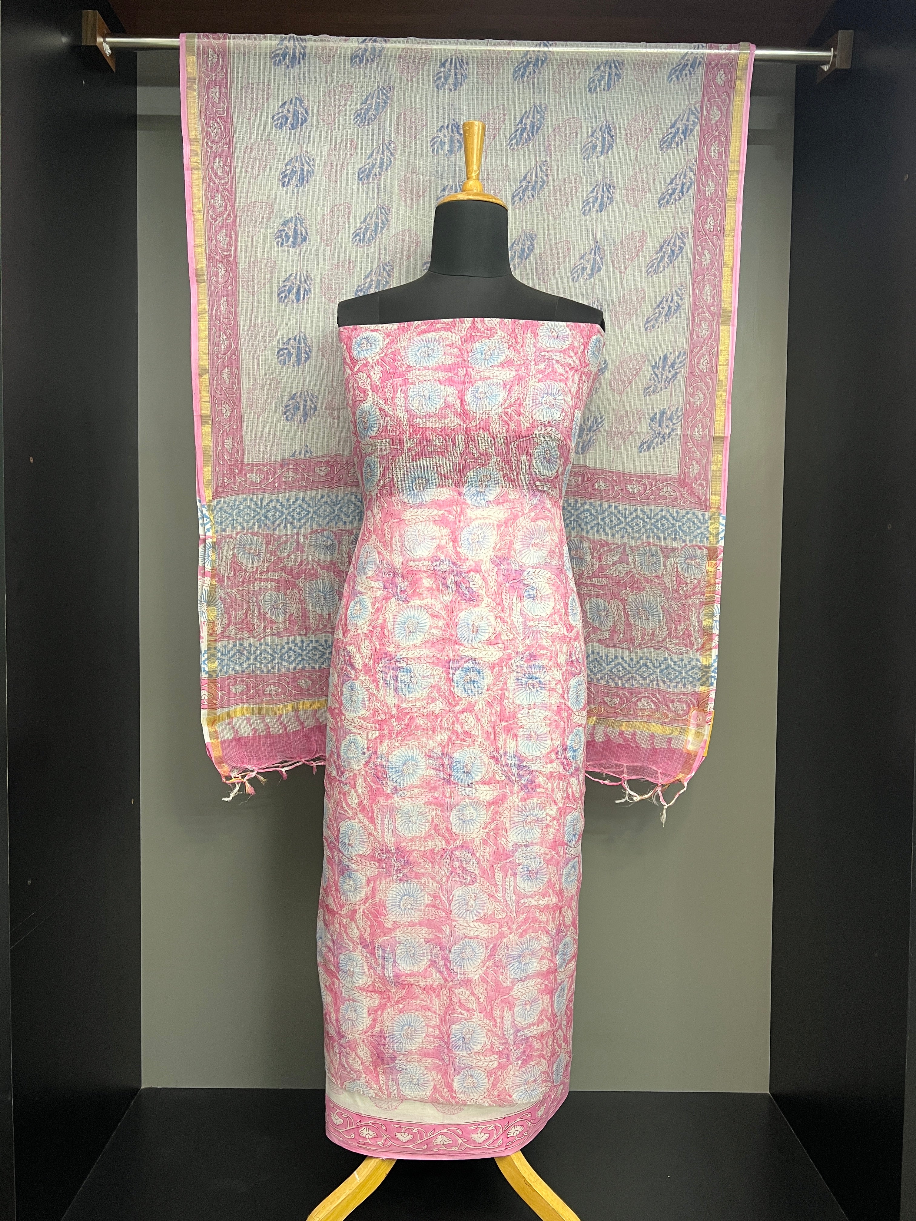 Floral Printed Kota Salwar Set | VFC569