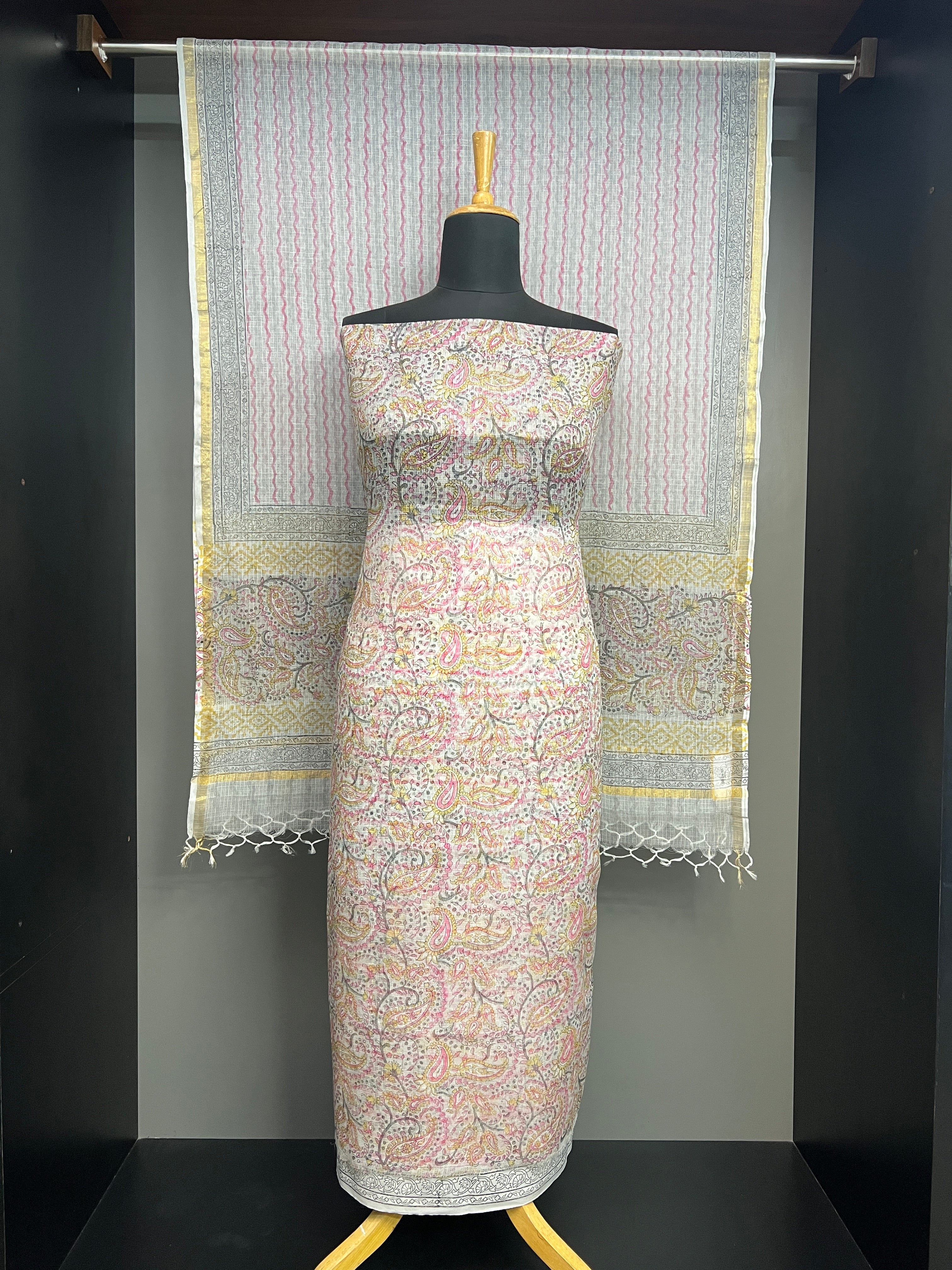 Printed Kota Salwar Set | VFC580