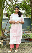 Line Weaved South Cotton Kurta | GHB110