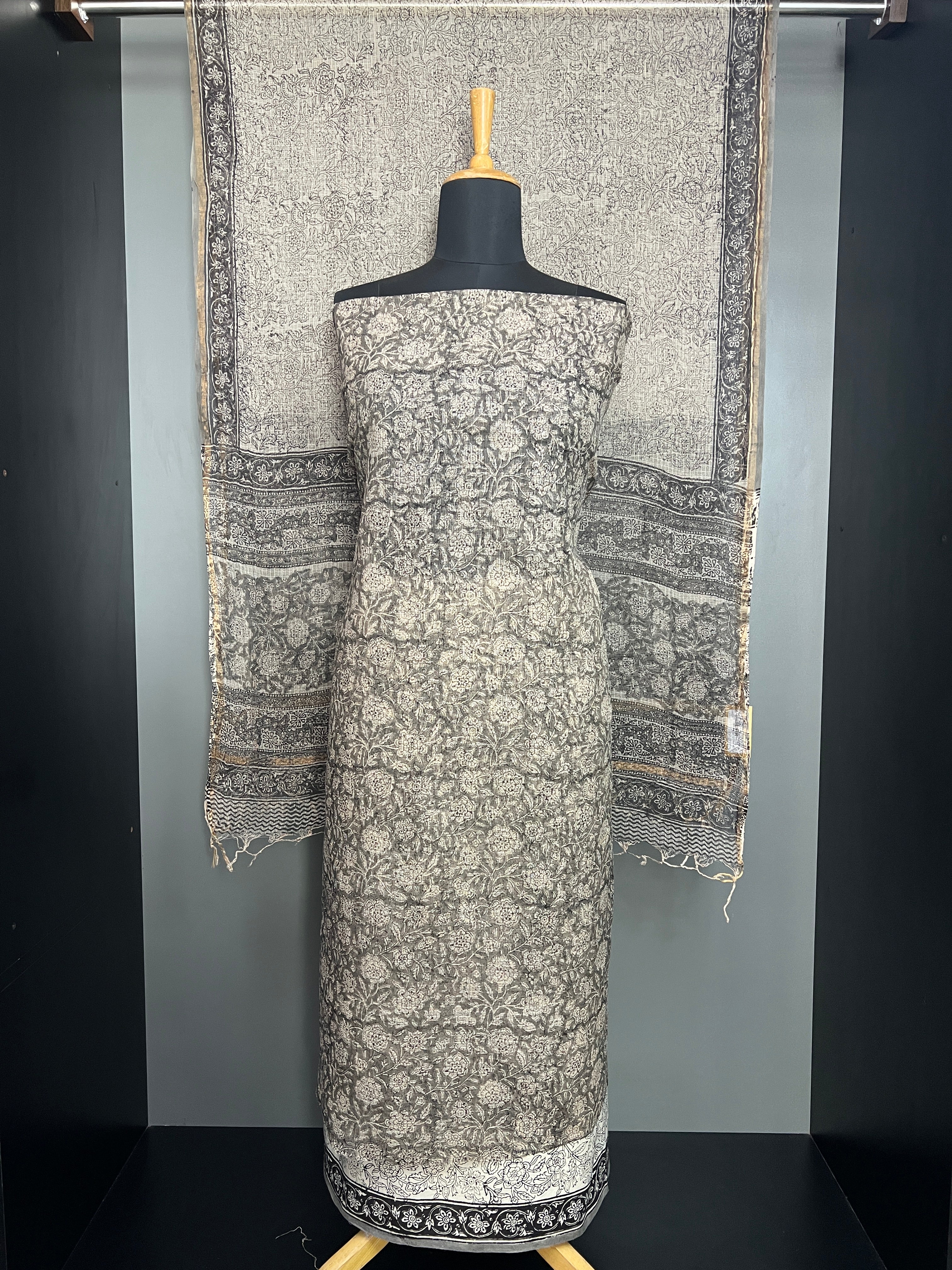 Floral Printed Kota Salwar Set | SRF108