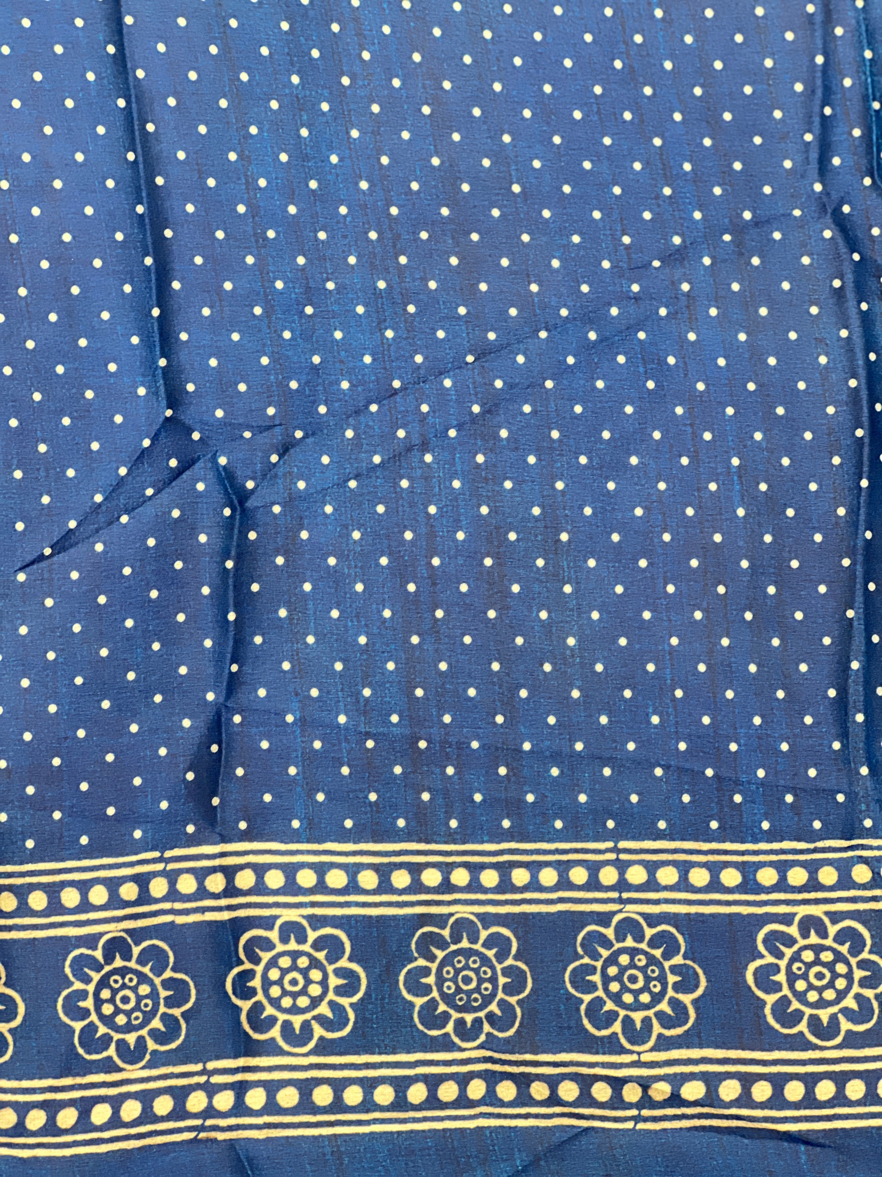 Stripes Printed Pattern Modal Finish Saree | SSN493