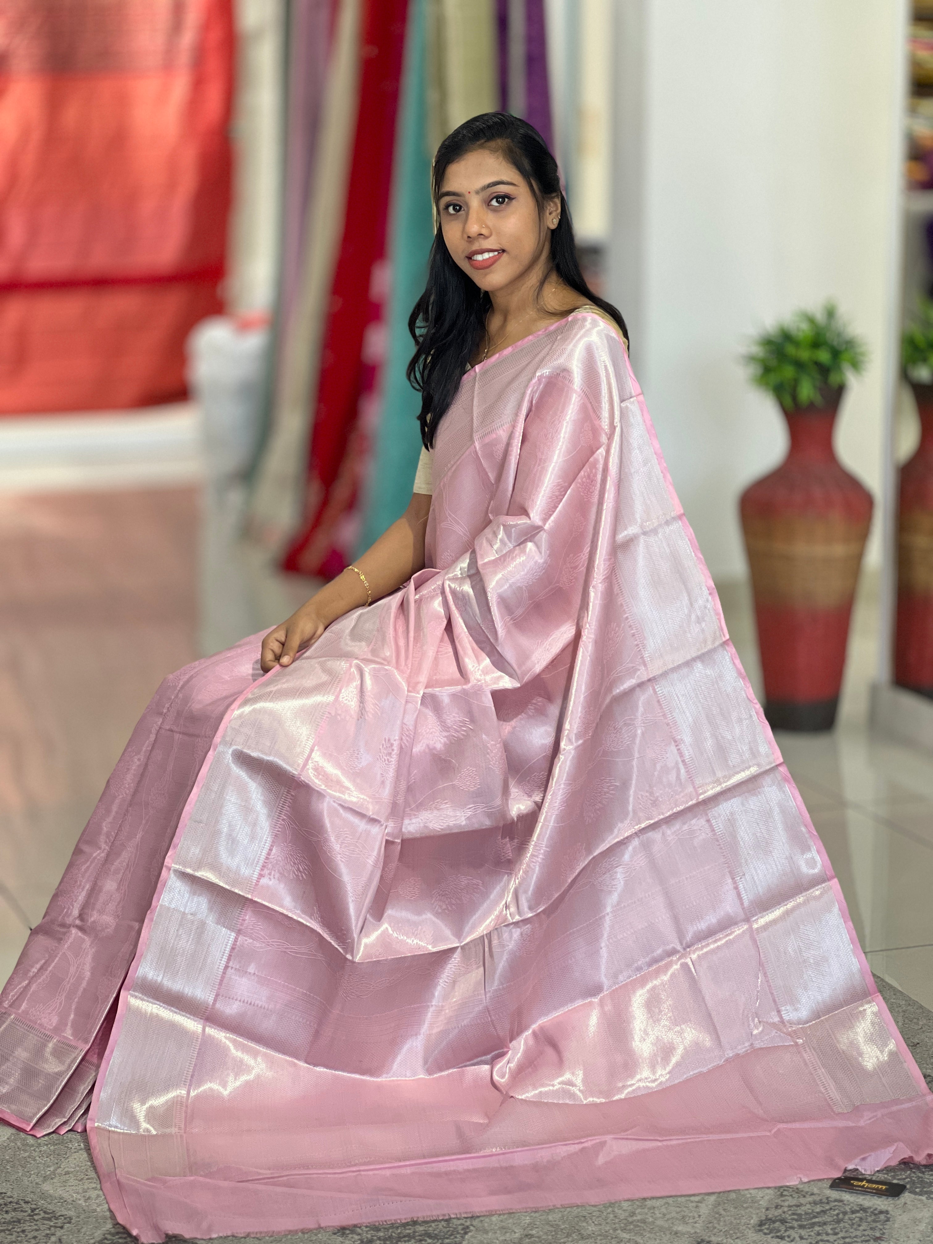 Banarasi Weaved Semi Silk Saree | NN251